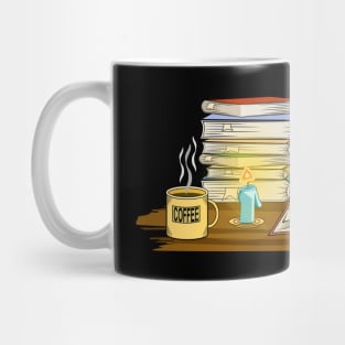 Reading By Candlelight Mug